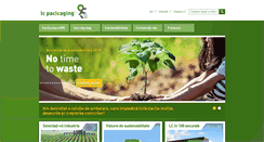 Desktop Screenshot of lcpackaging.ro
